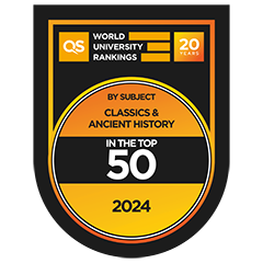 QS World University Rankings 2024 - Classics Ancient History, Top 100