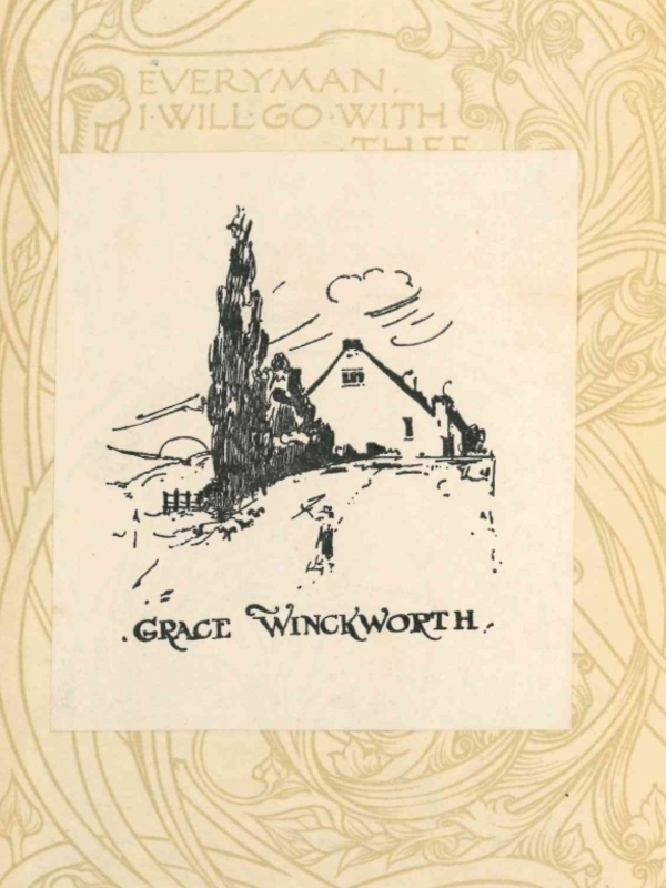 Ex libris Grace Winckworth