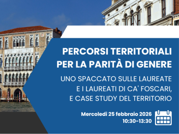 Percorsi territoriali per la parità di genere 