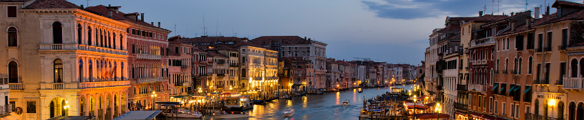 Canal Grande di sera