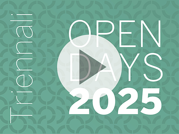Online le registrazioni degli Open days lauree triennali