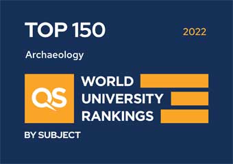 QS World University Rankings 2022 - Archaeology, Top 150