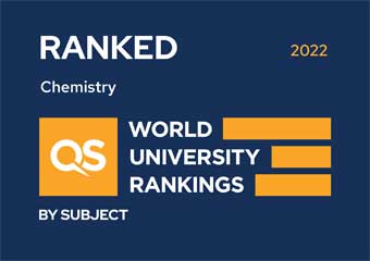 QS World University Rankings 2022 - Chemistry