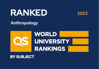 QS World University Rankings 2023 - Anthropology, Ranked