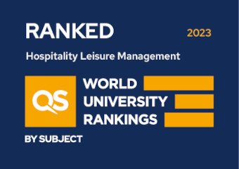QS World University Rankings 2023 - Hospitality Leisure Management, Ranked