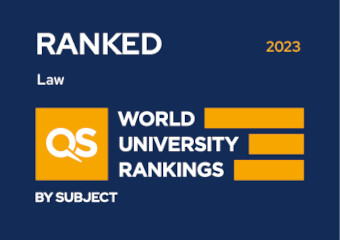 QS World University Rankings 2023 - Law, Ranked