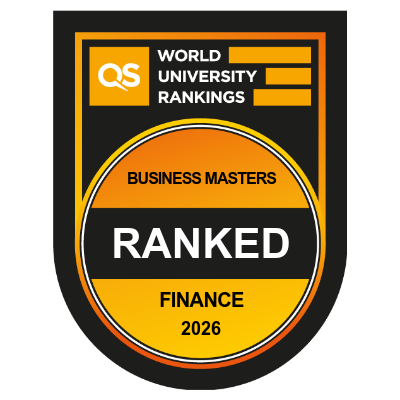 QS Business Masters Rankings 2026 - Finance, ranked