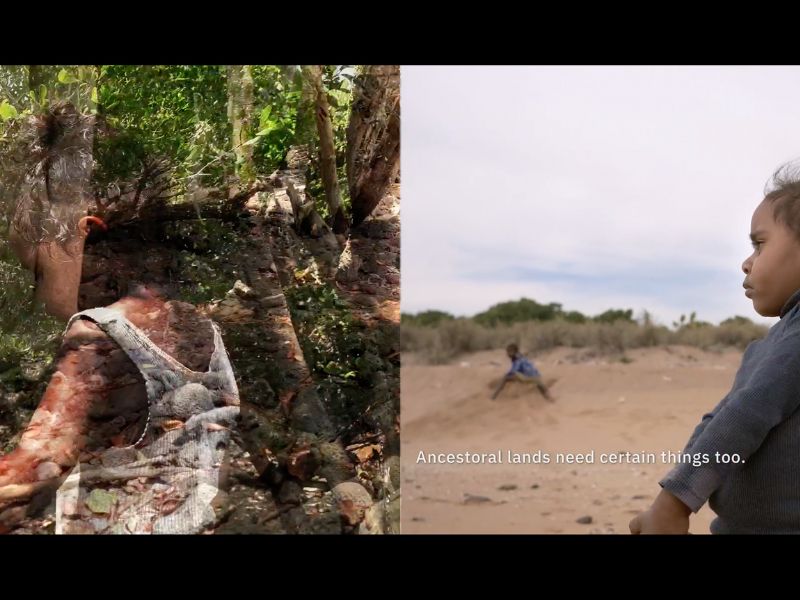 Macassan and Berragut (Europeans), Contact and Colonization in Karrabing's 