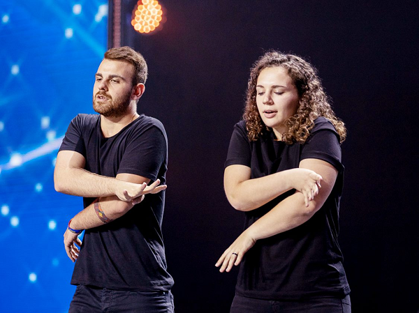 Musica visiva a Italia's Got Talent