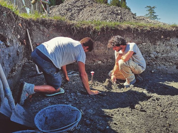 archaeology excavation site