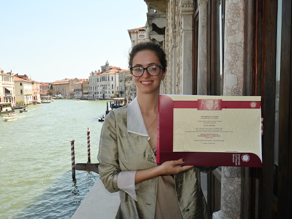 Olga Carlino, prima laureata in Environmental Humanities in Italia