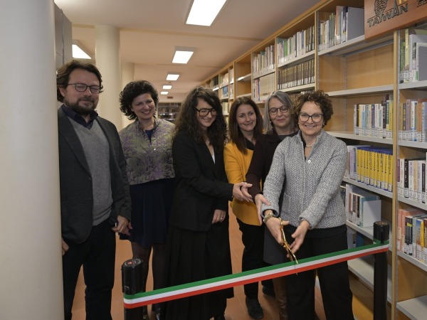 Taglio del nastro della rinnovata sede di San Sebastiano, oggi culla degli studi di orientalistica di Ca' Foscari