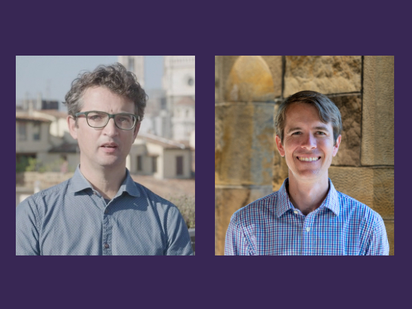 VeDPH Welcomes Visiting Scholars Fabrizio Nevola and James Coleman