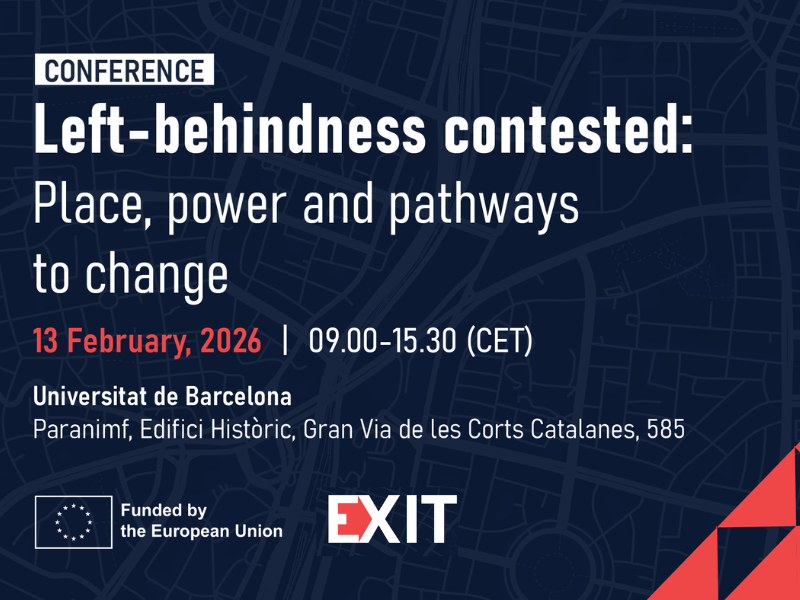 Save the Date | Left-behindness contested: Place, power and pathways to change