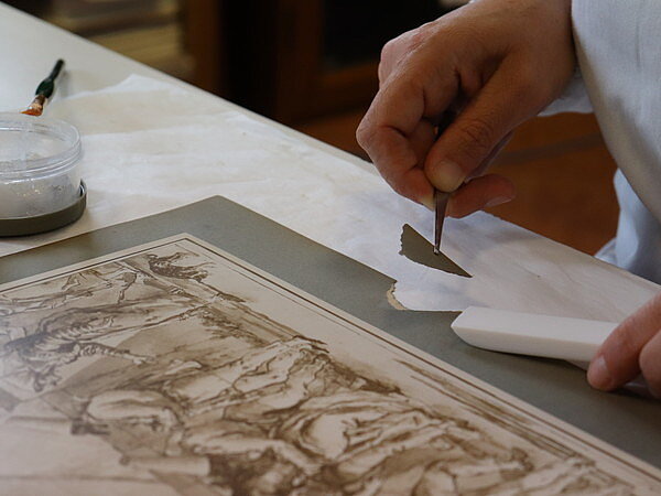 Il restauro degli album fotografici dei “Li divertimenti per li regazzi” di Giandomenico Tiepolo del Fondo Antonio Morassi
