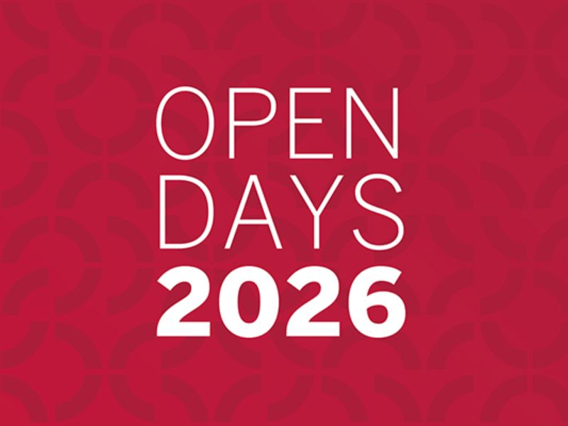 Open Days 2026 | Lauree triennali e magistrali