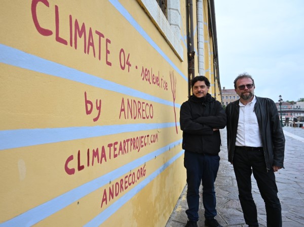Sea Level Rise, Ca' Foscari presenta il restauro dell'opera di Andreco