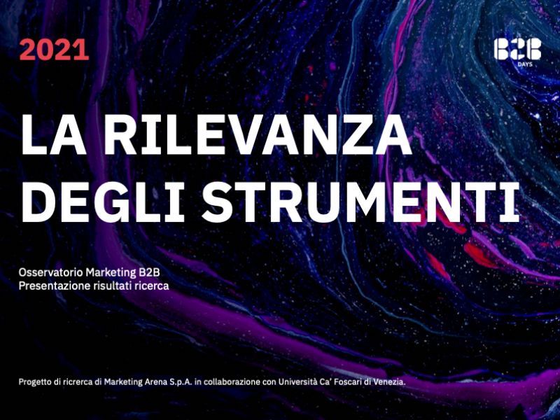 2021 - La rilevanza degli strumenti