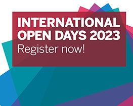 International Open Days 2023. Register now!