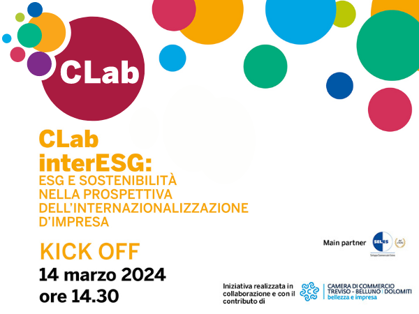 CLab Treviso 2024 InterESG: partiamo!