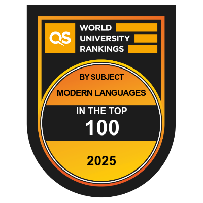 QS World University Rankings 2025 - Modern Languages, Top 100