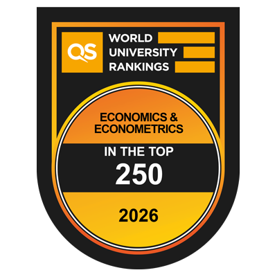 QS World University Rankings 2026 - Economics & Econometrics, Top 250