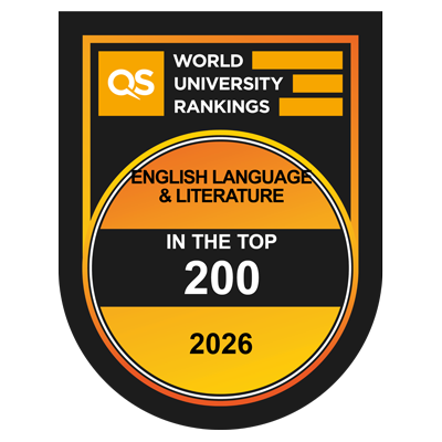 QS World University Rankings 2026 - English Language & Literature, top 200
